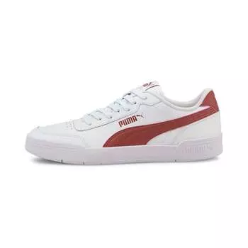 Кроссовки PUMA Caracal мужские, цвет white/red dahlia