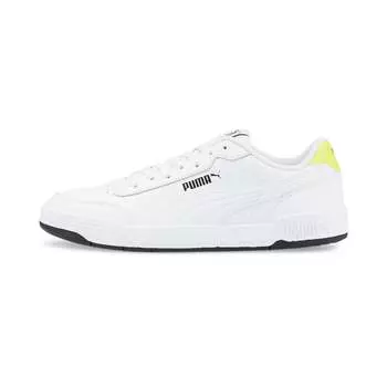 Кроссовки PUMA Caracal мужские, цвет white/white/limepunch