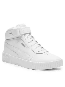 Кроссовки Puma Carina Mid Jr 38737602 Blanco, белый