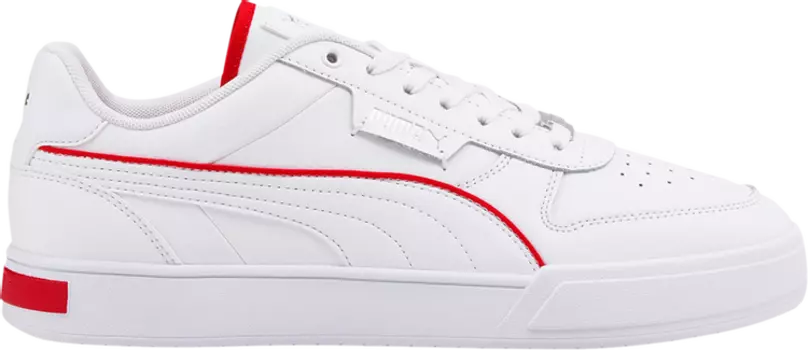 Кроссовки Puma Caven Dime White High Risk Red, белый