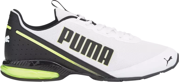 Кроссовки Puma Cell Divide Clean White Yellow Alert, белый