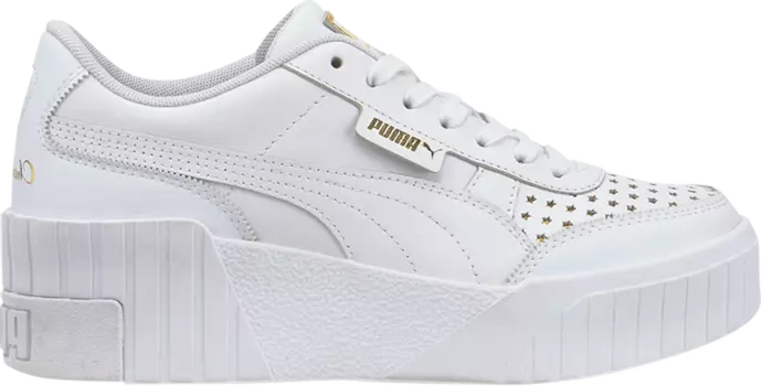 Кроссовки Puma Charlotte Olympia x Wmns Cali Wedge Golden Stars, белый