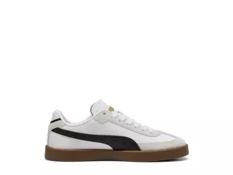 Кроссовки Puma Club II Era — детские, белые/черные/бежевые