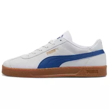 Кроссовки Puma Club Skateboarding Shoes Unisex Low-top White/Blue, белый/синий