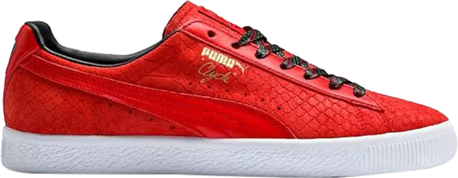 Кроссовки Puma Clyde GCC Risk Red, красный