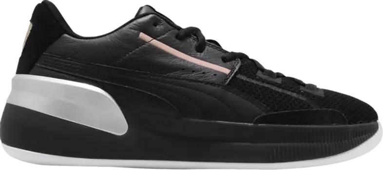 Кроссовки Puma Clyde Hardwood Metallic Black, черный
