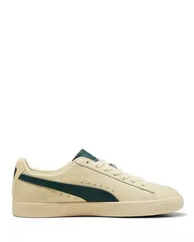 Кроссовки PUMA Clyde Players Lane на шнуровке, желтый