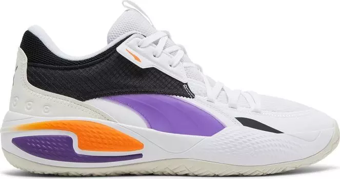 Кроссовки Puma Court Rider I White Prism Violet, белый