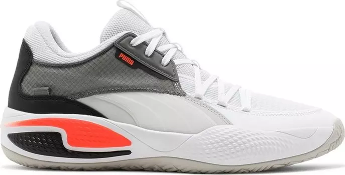 Кроссовки Puma Court Rider White Energy Red, белый