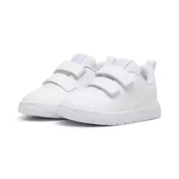 Кроссовки PUMA "COURTFLEX V3 V INF", детские, серебристый