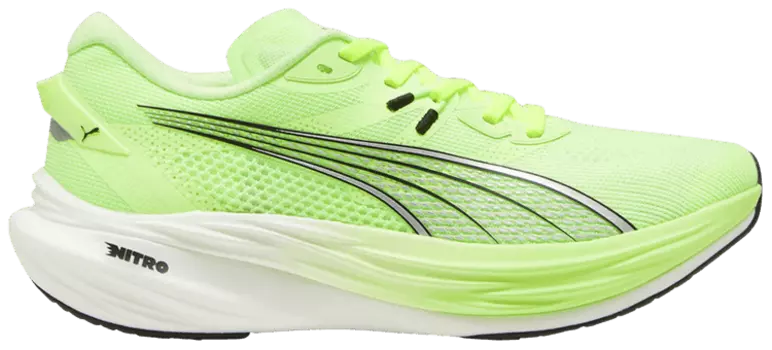Кроссовки Puma Deviate Nitro 3 'Fizzy Apple', зеленый