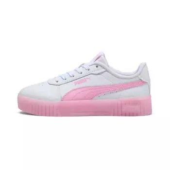 Кроссовки PUMA для девочек-подростков Carina 2.0 Jelly Bean, цвет white/pink lilac