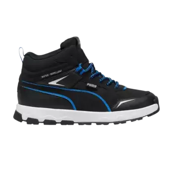Кроссовки Puma Evolve Trail Big Kid Black Hyperlink Blue, черный