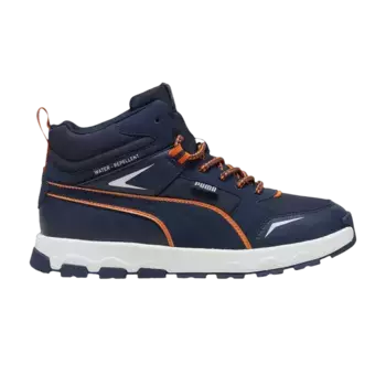 Кроссовки Puma Evolve Trail Big Kid Club Navy Maple Syrup, синий