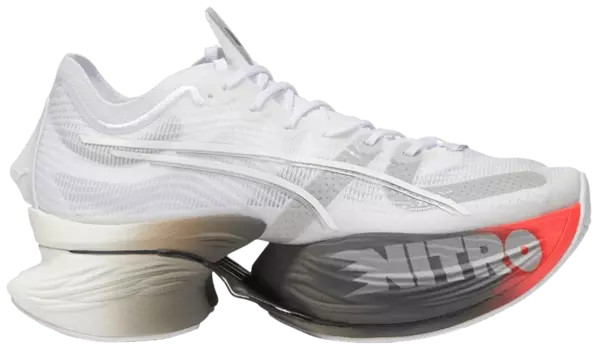 Кроссовки Puma Fastroid Nitro 'White Silver Cherry Tomato', белый