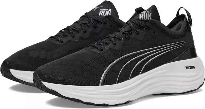 Кроссовки PUMA Foreverrun Nitro, цвет Puma Black/Puma White