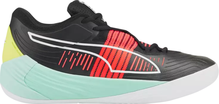 Кроссовки Puma Fusion Nitro Black Eggshell Blue, черный