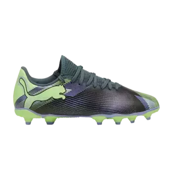 Кроссовки Puma Future Play 7 FG AG Big Kid Lights Out Pack, черный
