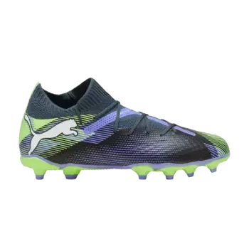 Кроссовки Puma Future Pro 7 FG AG Big Kid Lights Out Pack, черный