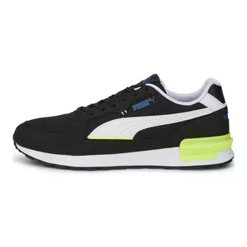 Кроссовки Puma Graviton Unisex , black white lime squeeze lake blue