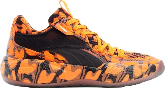 Кроссовки Puma June Ambrose x Wmns Court Rider High Court - Maverick, оранжевый