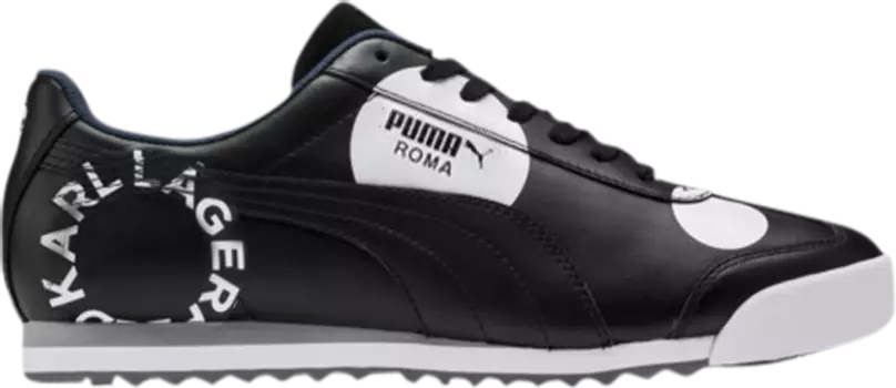Кроссовки Puma Karl Lagerfeld x Roma Polka Dot, черный