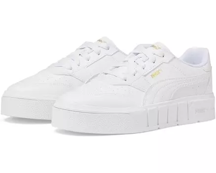 Кроссовки PUMA Kids Cali Court, цвет Puma White/Puma Gold
