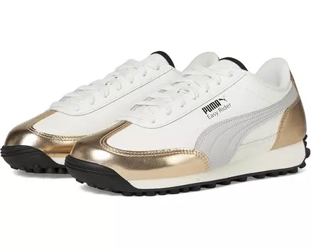 Кроссовки PUMA Kids Easy Rider, цвет Warm White/Puma Gold/Glacial Gray/Puma Black