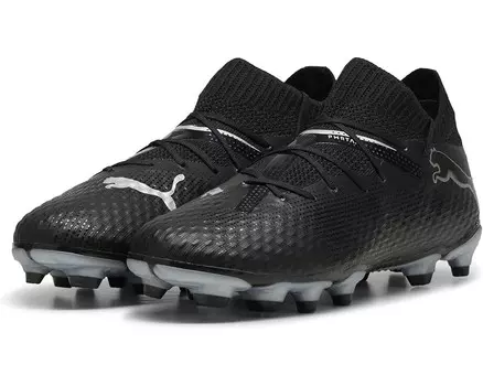 Кроссовки PUMA Kids Future Pro Firm Artificial Ground, цвет Puma Black/Puma Silver