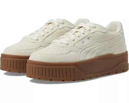 Кроссовки PUMA Kids Karmen Ii Idol, цвет Frosted Ivory/Frosted Ivory/Puma Silver