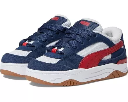 Кроссовки PUMA Kids Puma Kids 180 Texture Sneakers, цвет Club Navy/Silver Mist