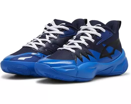Кроссовки PUMA Kids Puma Kids Genetics Basketball Sneaker, цвет PUMA Navy/PUMA Team Royal