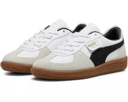 Кроссовки PUMA Kids Puma Kids Palermo Sneaker, цвет PUMA White/Vapor Gray/Gum