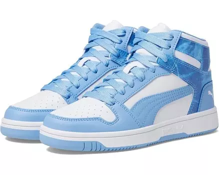 Кроссовки PUMA Kids Rebound Layup, цвет Puma White/Day Dream