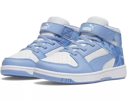 Кроссовки PUMA Kids Rebound Layup, цвет Puma White/Day Dream