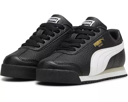 Кроссовки PUMA Kids Roma, цвет Puma Black/Puma White