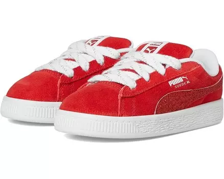 Кроссовки PUMA Kids Suede XL, цвет For All Time Red/Puma White/Puma Silver