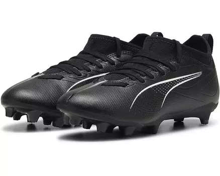 Кроссовки PUMA Kids Ultra Match Firm Artificial Ground, цвет Puma Black/Puma White