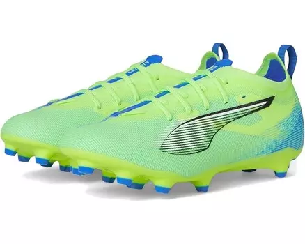 Кроссовки PUMA Kids Ultra Pro Firm Ground/All Ground, цвет Fizzy Apple/PUMA White/Bluemazing