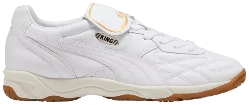 Кроссовки Puma King Indoor 'White Frosted Ivory', белый