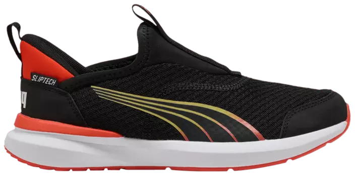 Кроссовки Puma Kruz Profoam SlipTech Big Kid 'Black Redmazing', черный