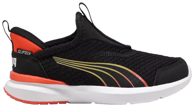 Кроссовки Puma Kruz Profoam SlipTech Little Kid 'Black Redmazing', черный