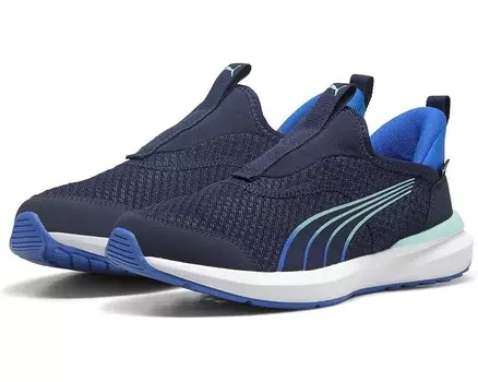 Кроссовки PUMA Kruz Sliptech(Big Kid), цвет Club Navy-Hyperlink Blue