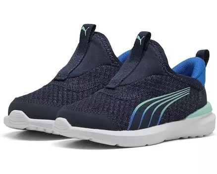 Кроссовки PUMA Kruz Sliptech(Toddler), цвет Club Navy-Hyperlink Blue