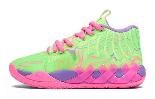 Кроссовки Puma LaMelo Ball MB.01 Inverse Toxic GS, розовый
