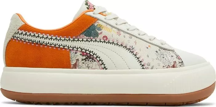 Кроссовки Puma Liberty of London x Wmns Suede Mayu Floral, желтый