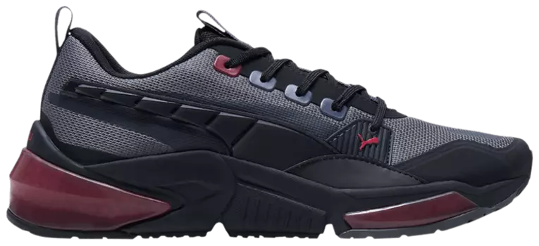 Кроссовки Puma LQDCELL Optic Evo 'Cool Dark Grey For All Time Red', серый