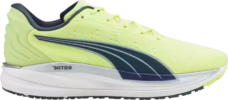 Кроссовки Puma Magnify Nitro Fizzy Light Dark Slate, зеленый