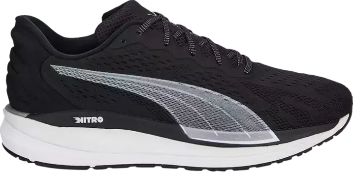 Кроссовки Puma Magnify Nitro Surge Black Metallic Silver, черный