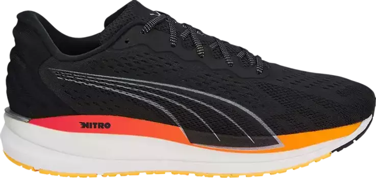 Кроссовки Puma Magnify Nitro Surge Black Sunset Glow, черный